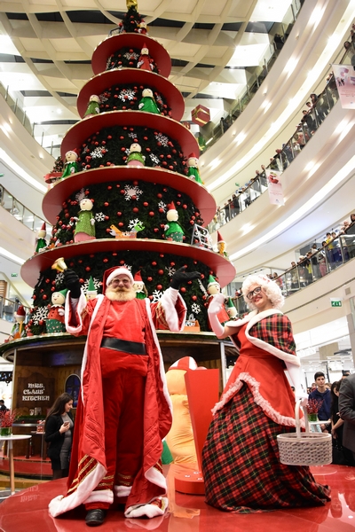 City Centre beirut lighting of the Christmas tree